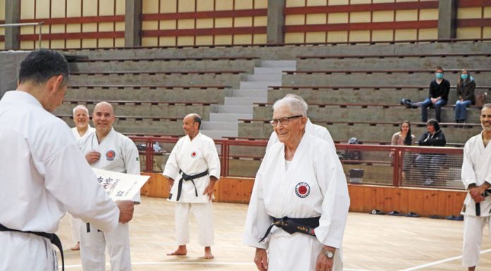 Karaté: Quando o cinto negro chega aos 88 anos