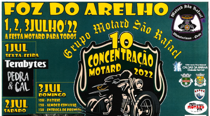 Foz do Arelho: Décima concentração motard arranca em julho