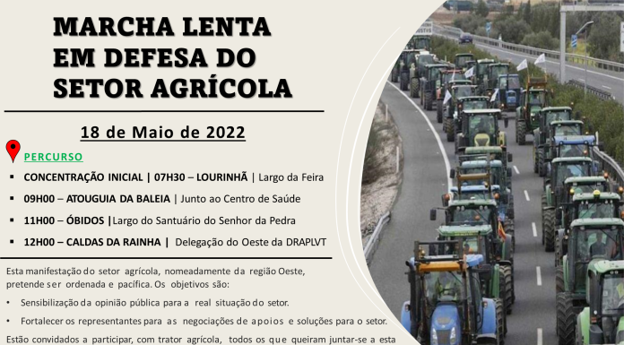 Marcha lenta faz defesa do setor agrícola no Oeste