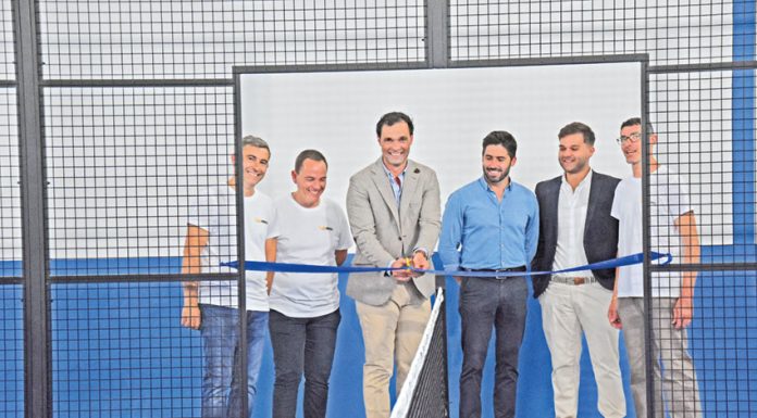 Obipadel inaugurou dois campos de padel indoor