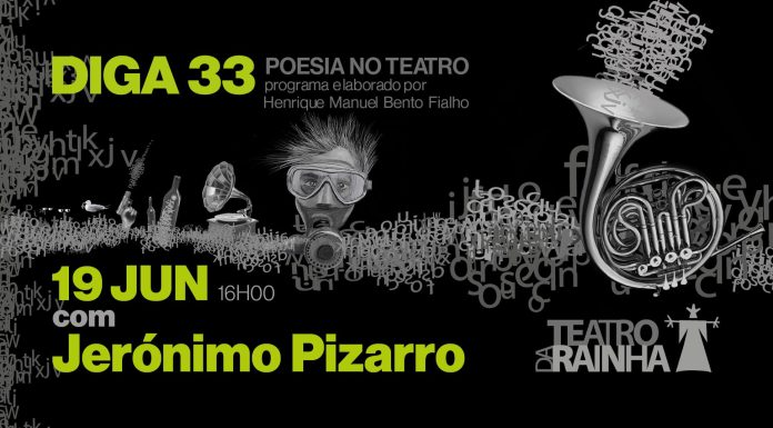 Poesia: “Diga 33” convida Jerónimo Pizarro para sessão no domingo