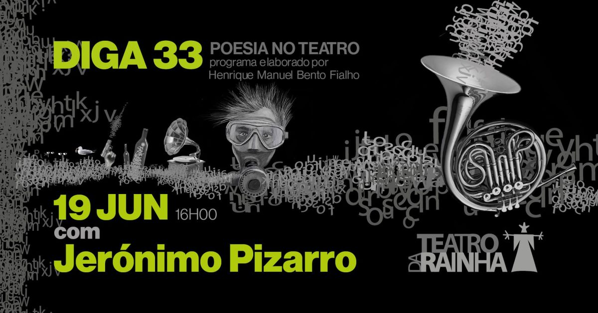 Poesia: “Diga 33” convida Jerónimo Pizarro para sessão no domingo