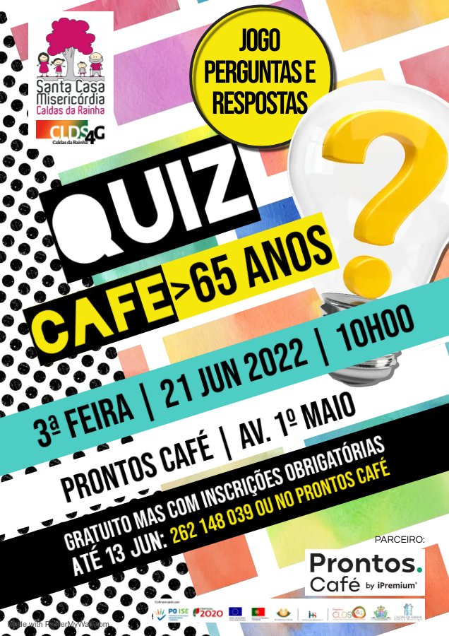 Caldas da Rainha: CLDS 4G organiza Quiz Café aberto à comunidade