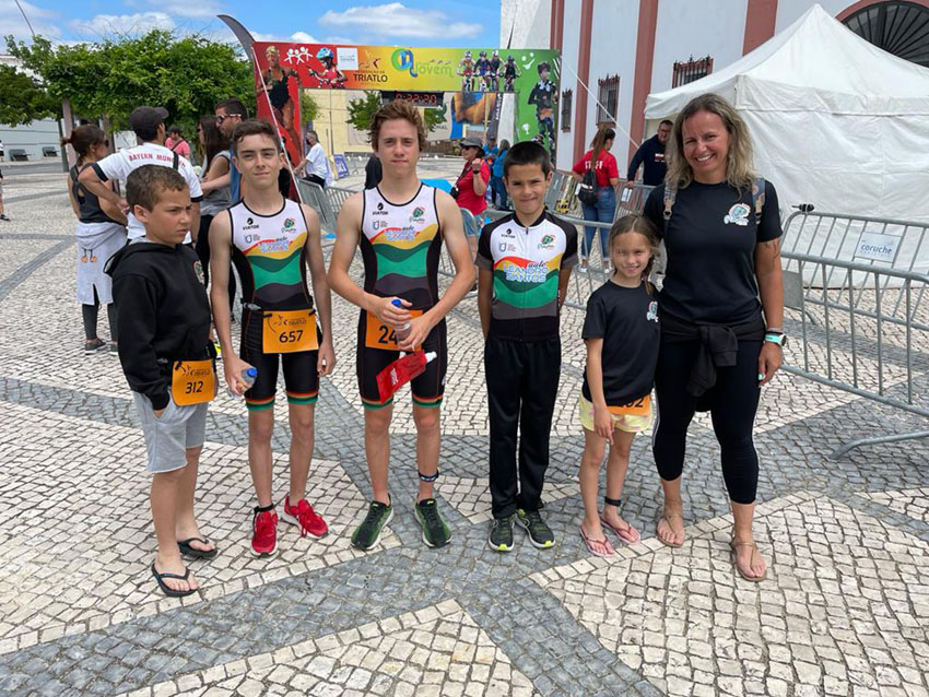 Aquatlo: Pimpões marcou presença no Aquatlo de Coruche