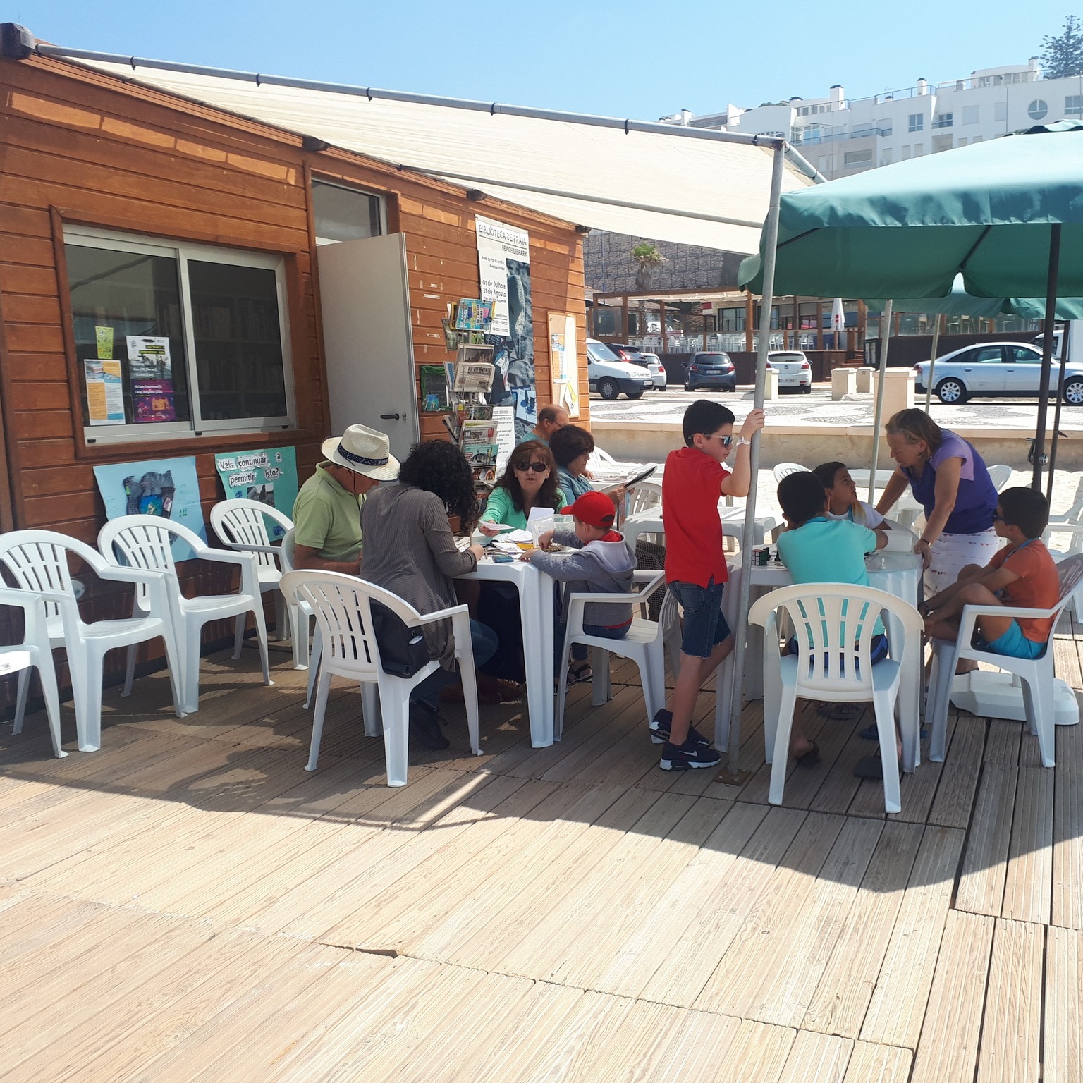 Biblioteca de Praia na Foz do Arelho a partir de 1 de julho