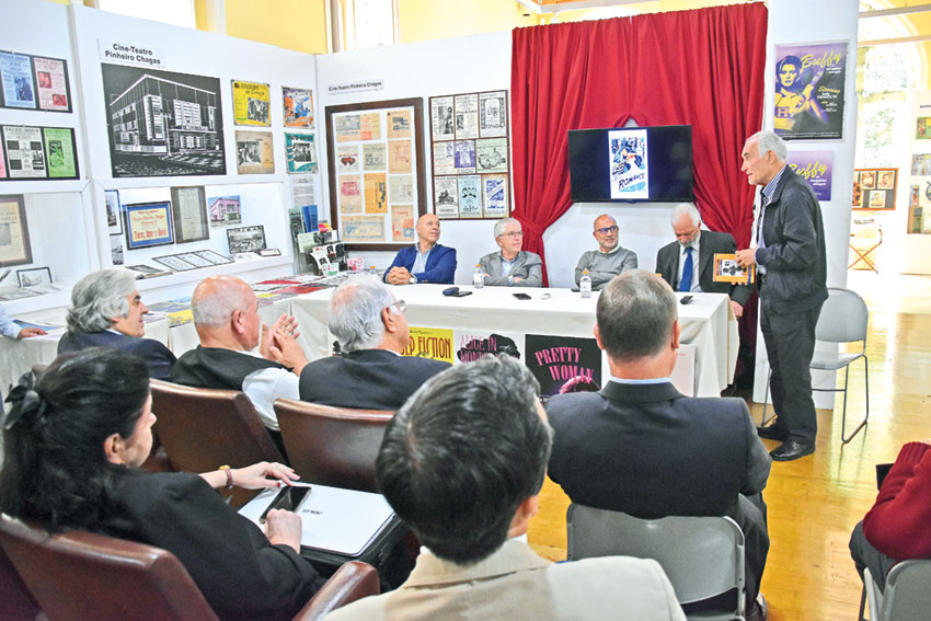 Mário Augusto veio  às Caldas falar de cinema