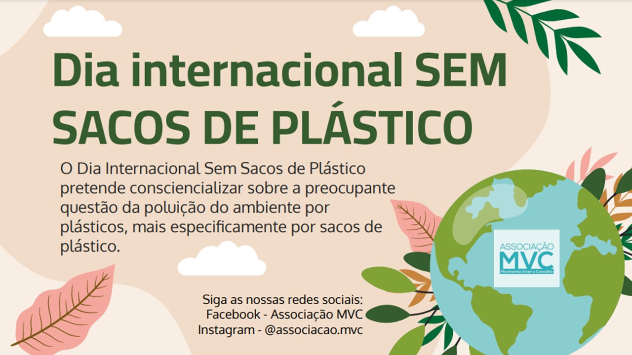 Caldas da Rainha: Dia Sem Plástico será assinalado pelo MVC