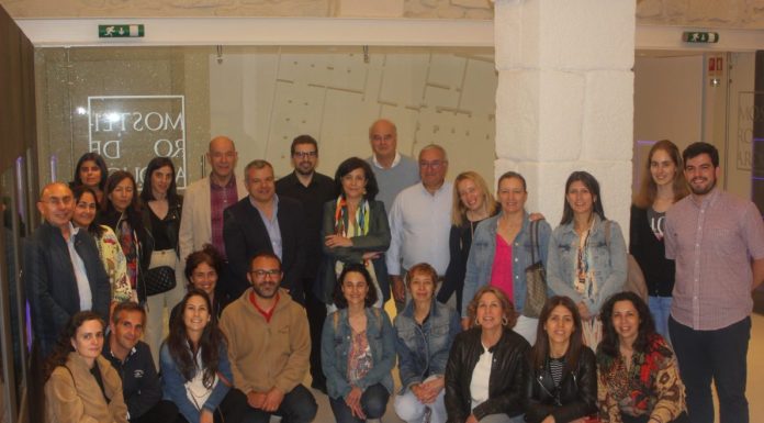 Aspiring Geoparque Oeste marca presença no encontro de geoparques em Arouca