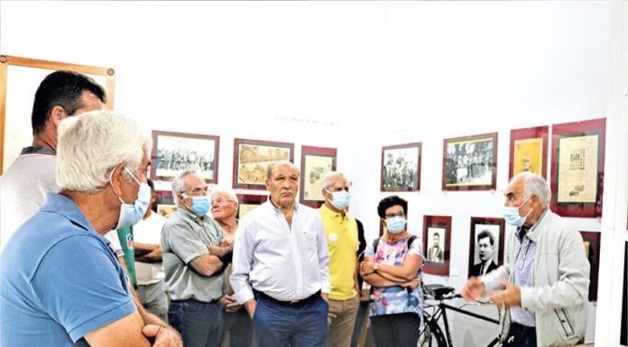 Ciclismo: Ex-ciclistas visitaram o museu da modalidade