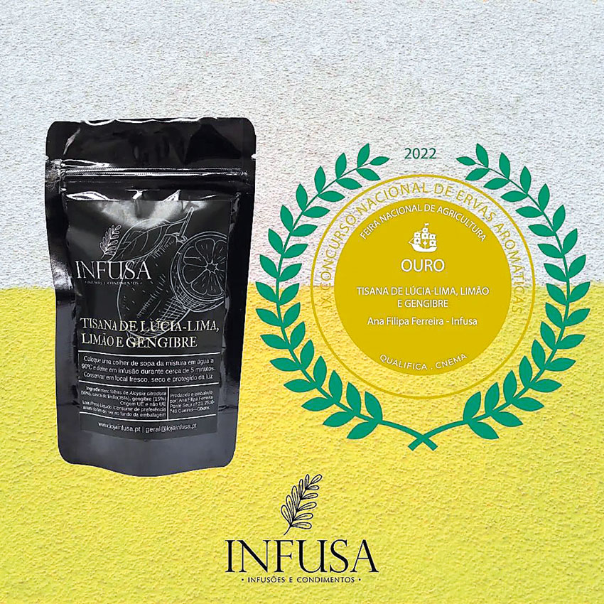 Infusa premiada em certame nacional