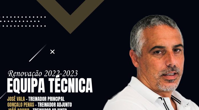José Vala oficializado no Caldas com equipa técnica renovada
