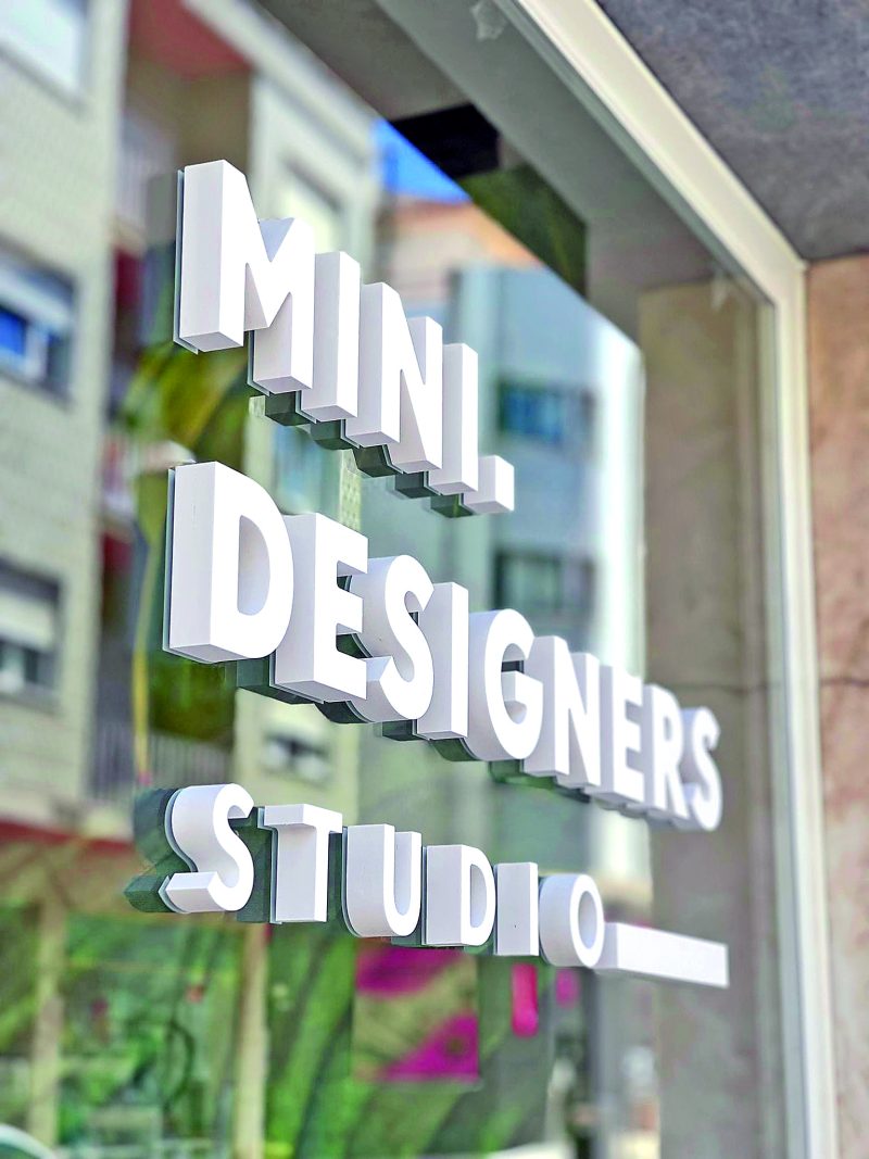 Minidesigners têm  novo atelier no centro das Caldas