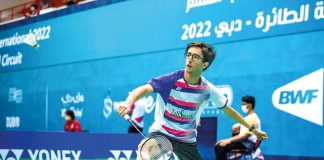 Badminton Diogo Daniel assegura um triunfo no Dubai International