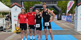 Triatlo: João Pereira vence título de estafetas mistas pelo Benfica