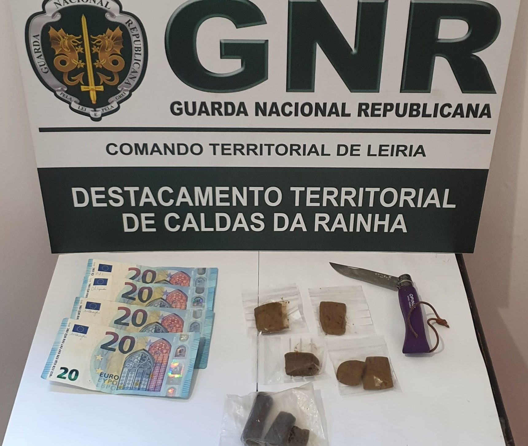 Detido por tráfico de estupefacientes em Valado de Frades