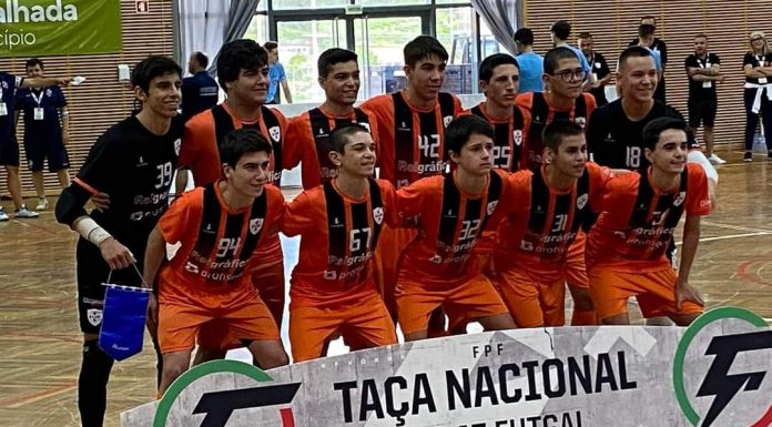 Futsal: CRP Ribafria de bronze na Taça Nacional de juniores e juvenis