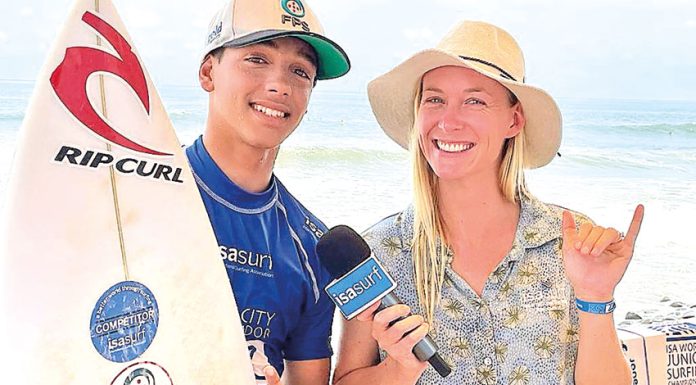 Surf: Matias Canhoto sobe ao pódio na abertura da Liga Meo