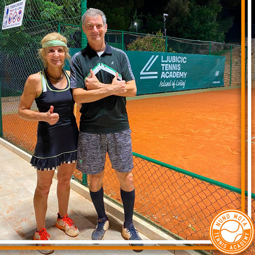 Ténis: “Nini” Gouveia  sagra-se campeã  de pares mistos