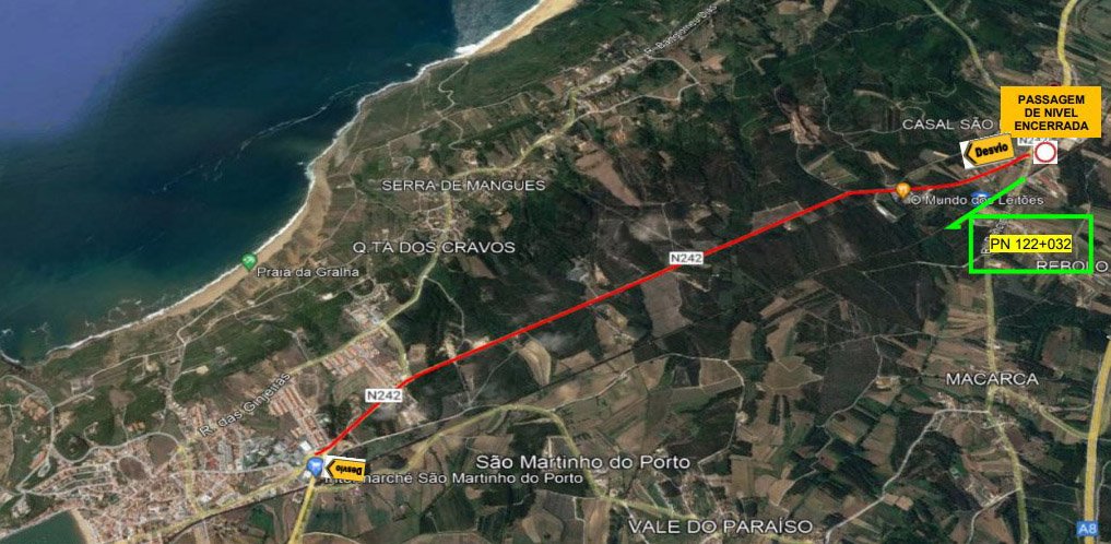 Famalicão: Passagem de nível interdita para obras em junho