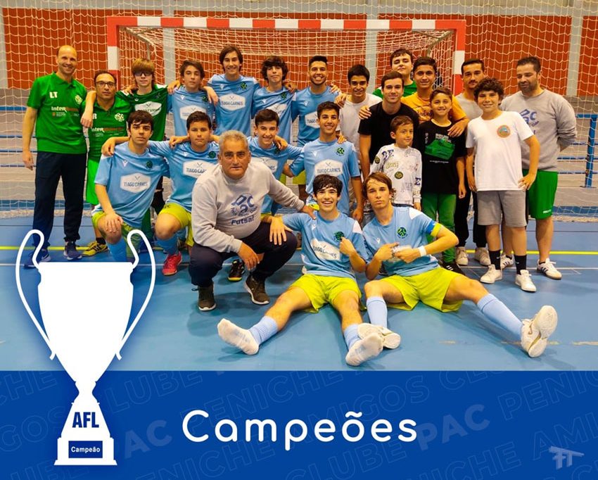 Futsal: Peniche AC festeja título e subida