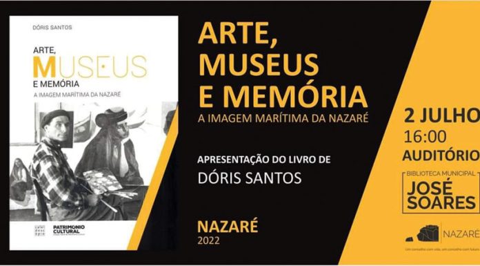 Livro: Dóris Santos apresenta “Imagem Marítima” na Nazaré