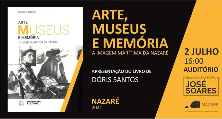 Livro: Dóris Santos apresenta “Imagem Marítima” na Nazaré