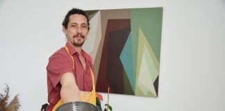 Heráclito Lima, um artista que se dedica à cerâmica, à pintura e à cozinha