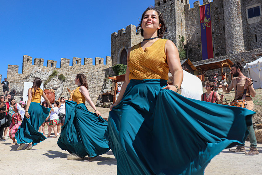 A festa da História está de volta a Óbidos e continua a atrair milhares de visitantes