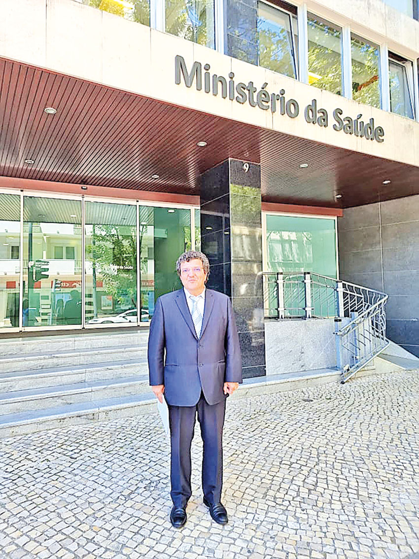 Autarca levou preocupações com a saúde à secretária de Estado