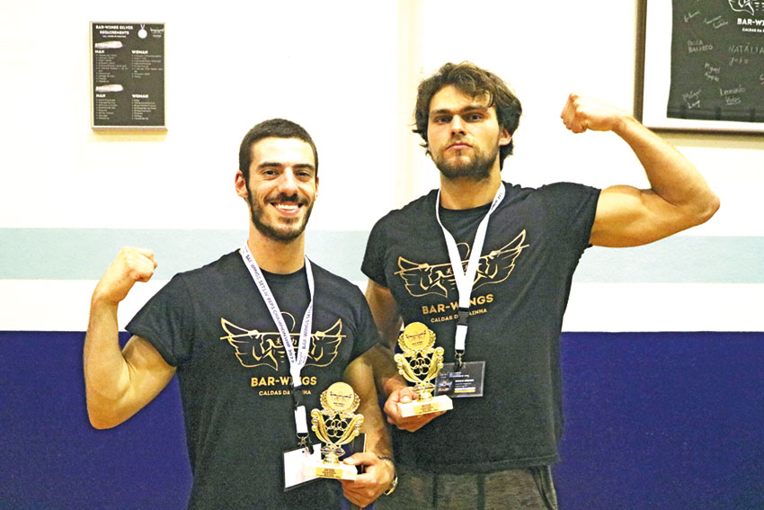 Calistenia: Bar-Wings conquista dois títulos nacionais