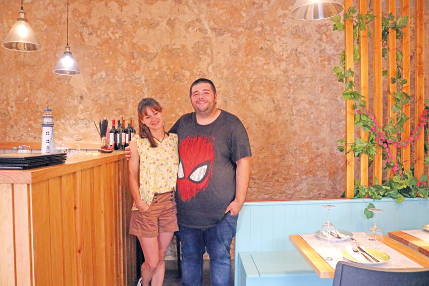 Marisco e cozinha portuguesa moderna no Seafork em Óbidos