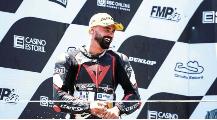 Motociclismo: João Rego sobe à liderança da Copa Dunlop Motoval