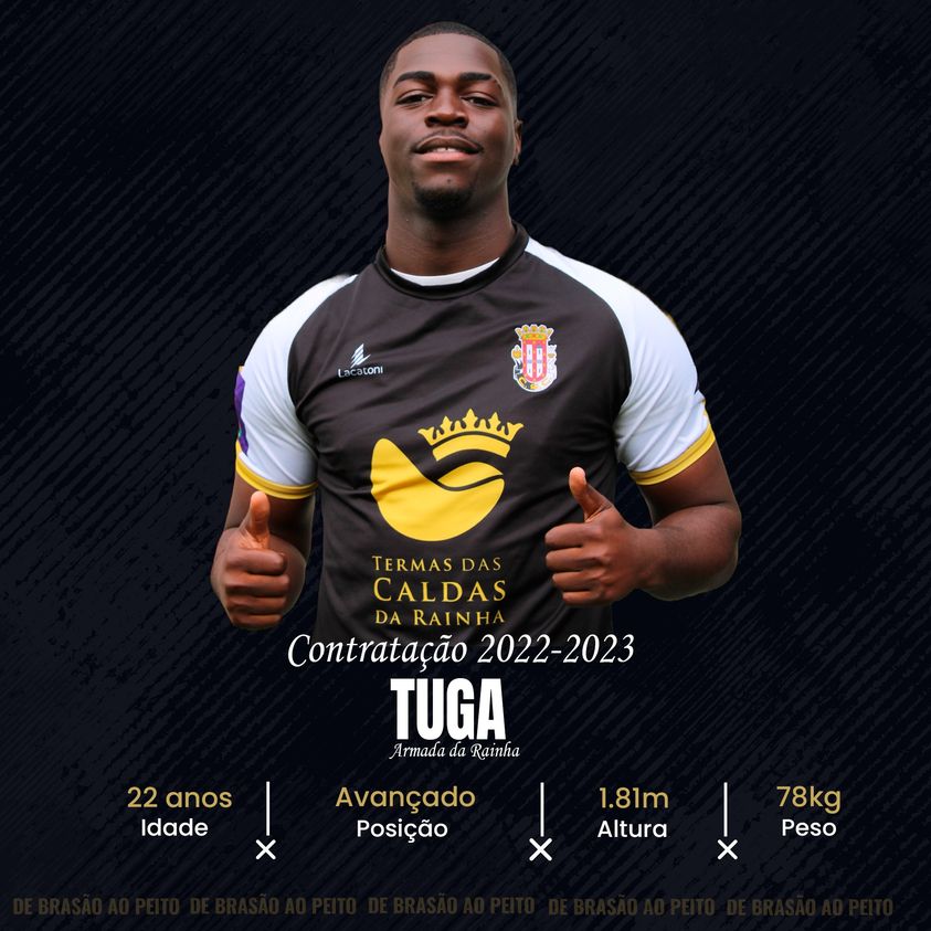 Futebol: Tuga reforça ataque do Caldas