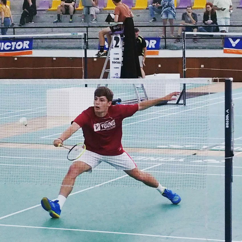 Badminton: Madalena Fortunato estreou-se na Polónia