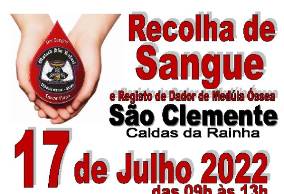 Recolha de sangue nas Caldas