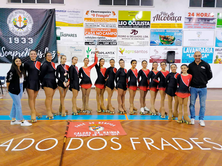 Patinagem artística: Casa do Benfica das Caldas garante bronze