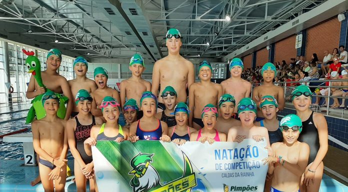 Natação: Pimpões foi o clube mais representado em Porto de Mós