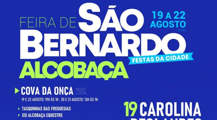 Câmara de Alcobaça revela programa da Feira de São Bernardo