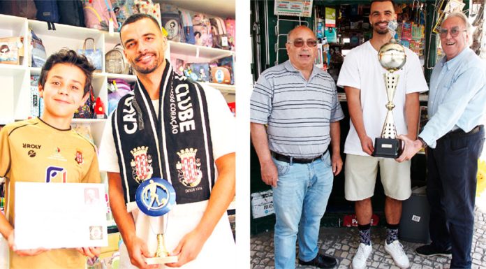 João Tarzan recebeu os prémios regularidade e melhor marcador