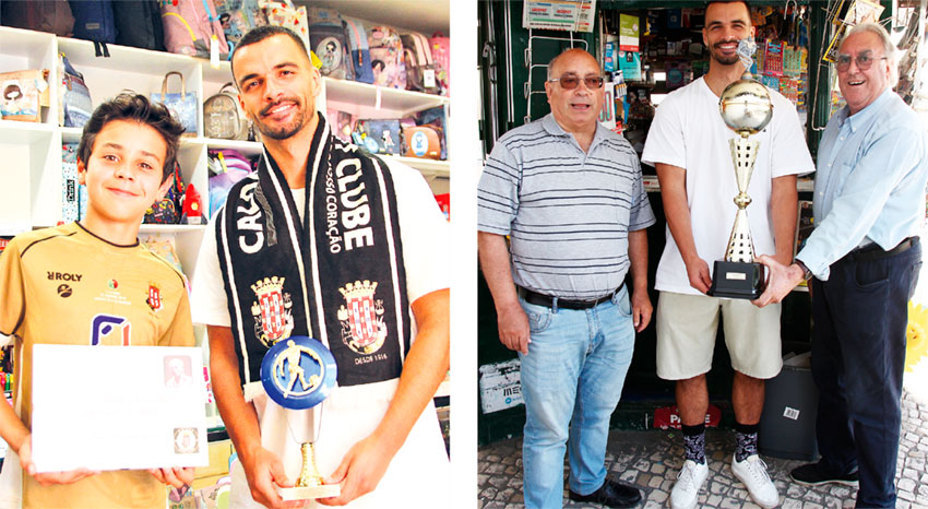 João Tarzan recebeu os prémios regularidade e melhor marcador