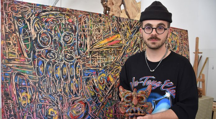 Vicente Faria mostrou a sua arte na Loja do Sr. Jacinto