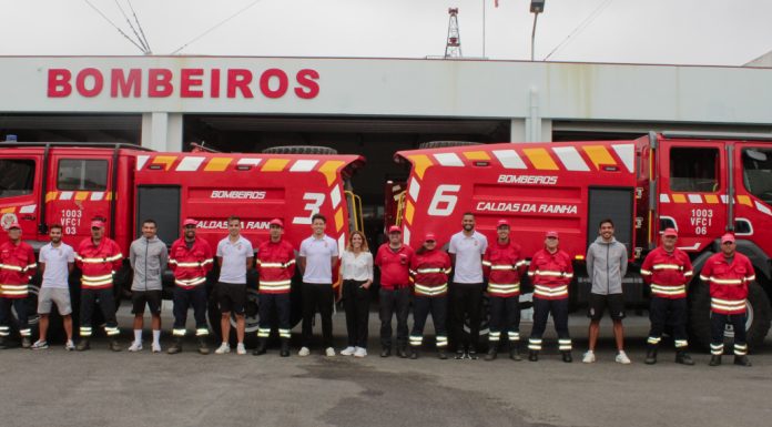 Caldas SC apoia bombeiros na estreia em jogos na Mata