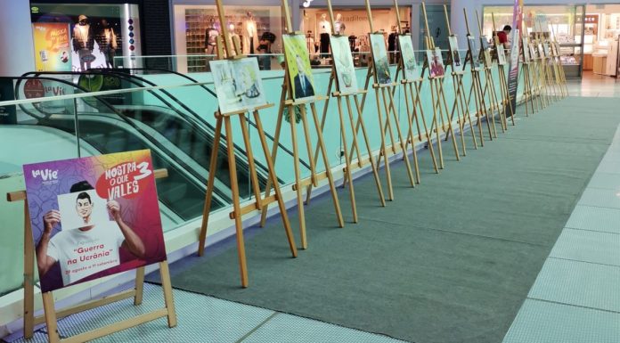 Exposição “Guerra na Ucrânia” já está patente no La Vie Caldas da Rainha