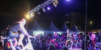 Spinning: Iniciativa trouxe mais de mil pessoas à vila de São Martinho do Porto