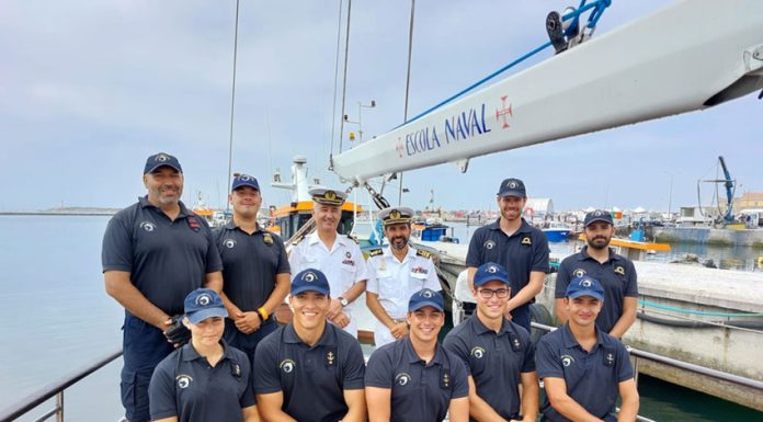 NRP Zarco fez escala em missão de instrução