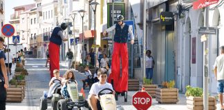 Crianças invadem ruas da cidade das Caldas no Dia sem Carros
