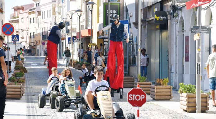 Crianças invadem ruas da cidade das Caldas no Dia sem Carros