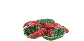 Caldas: Bordallo Pinheiro lança coleção Couve com Lavagantes