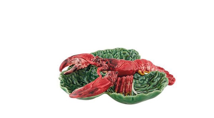 Caldas: Bordallo Pinheiro lança coleção Couve com Lavagantes