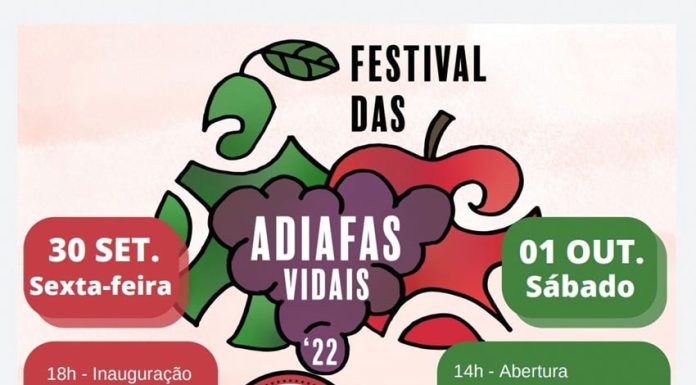 Vidais: Festival das Adiafas no final do mês é uma novidade